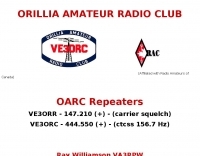 VE3ORC Orilla Amateur Radio Club