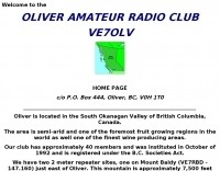 VE7OLV Oliver amateur radio club