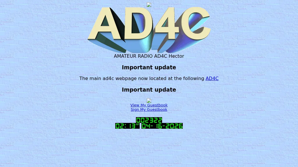 AD4C Web Page