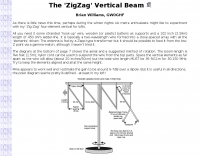 The ZigZag Vertical Beam