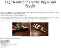 Lego Paddle