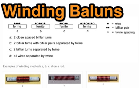 Simple HF Baluns for 50/75 ohm coax