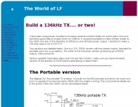 Build a 136 kHx TX