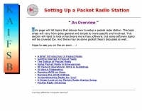 Setting Up a Packet Radio Station