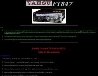 Radio Equipment/HF Transceivers/Yaesu FT-847