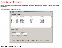 CW Contest Trainer