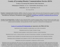 KB3DXU Lycoming County ham radio club