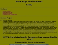 Home page of Bill Bennett K4IBC