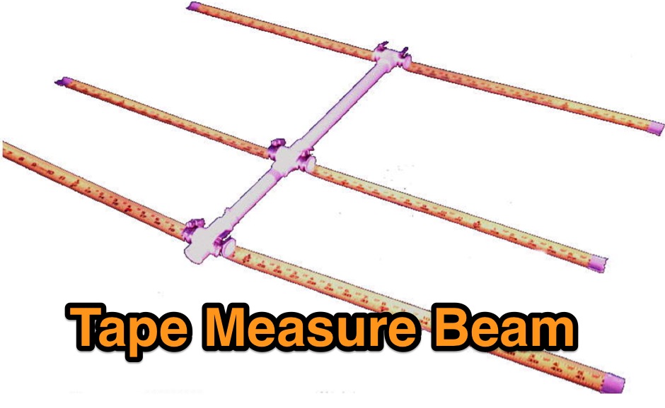 7db tape measure yagi beam for RDF
