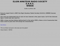 W9IKN The Elgin Amateur Radio Society