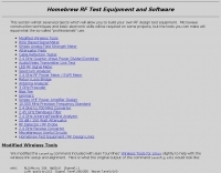 Homebrew RF Test Equipment