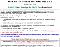 Software/Filter Design