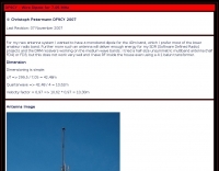 Wire Dipole for 7.05 MHz