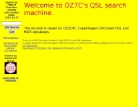 QSL Search machine by OZ7C