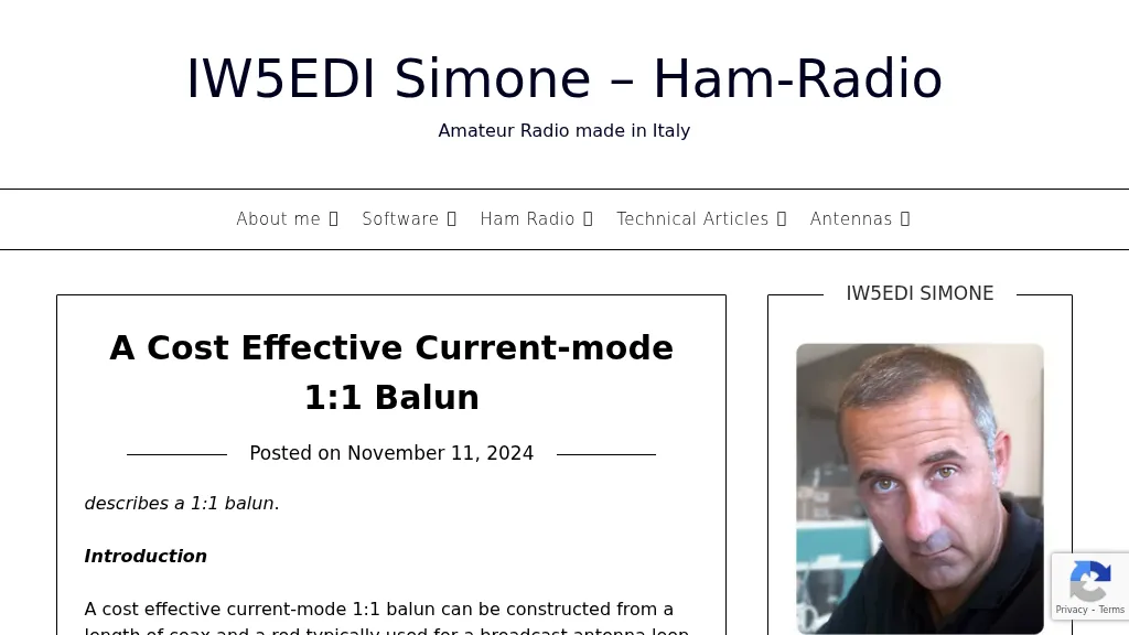 A Cost Effective Current-mode 1:1 Balun
