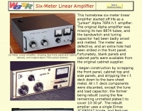 Six-Meter Linear Amplifier