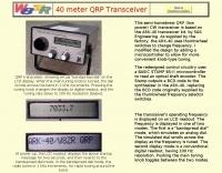 Technical Reference/QRP Projects/QRP CW Transceiver
