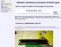 EB5AGV Kenwood TS-850S repair