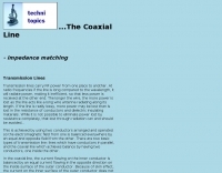 The Coaxial Line