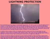 Lightning protection for Amateur Ham Radio