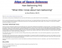 Operating Modes/Ham Radio Balloons