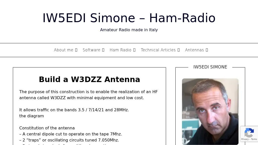 Homebrew a W3DZZ antenna
