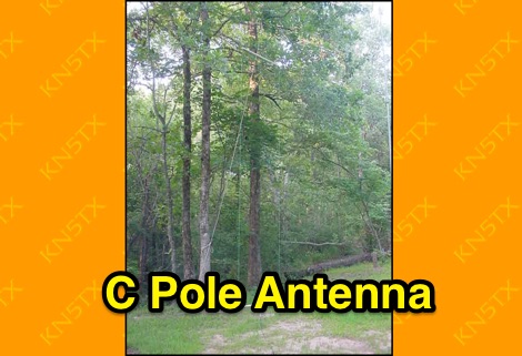 C pole antenna by W5USJ