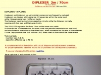 Diplexer 2m 70cm