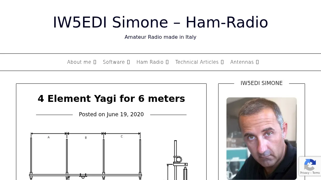 4 element yagi for 6 meters