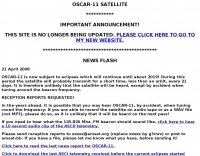 OSCAR-11 Satellite