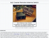 Remote Coax Switch