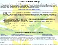 KIØDZ Solar System