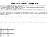 Technical Reference/Dummy Loads
