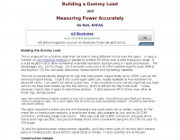 Building a dummy load