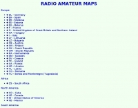 Radio Amateur Maps