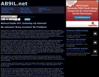 Natural Radio Listening: Streaming Audio