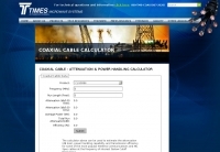 Coaxial Cable & Power Handling