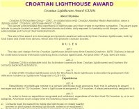 Croatian Lighthouse Award