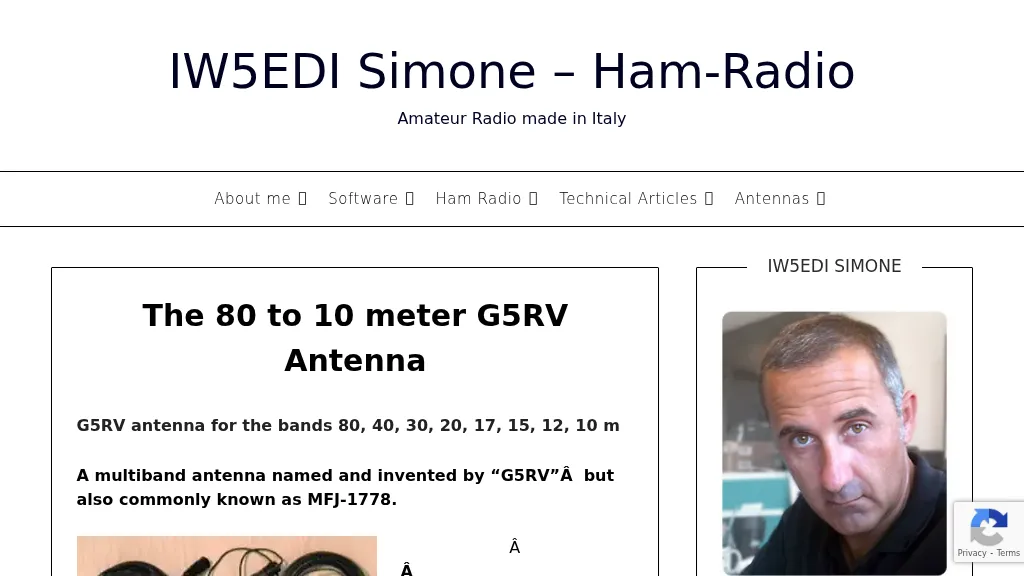 G5RV antenna project by F5JTZ