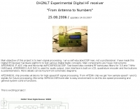 OH2NLT Experimental Digital HF Receiver