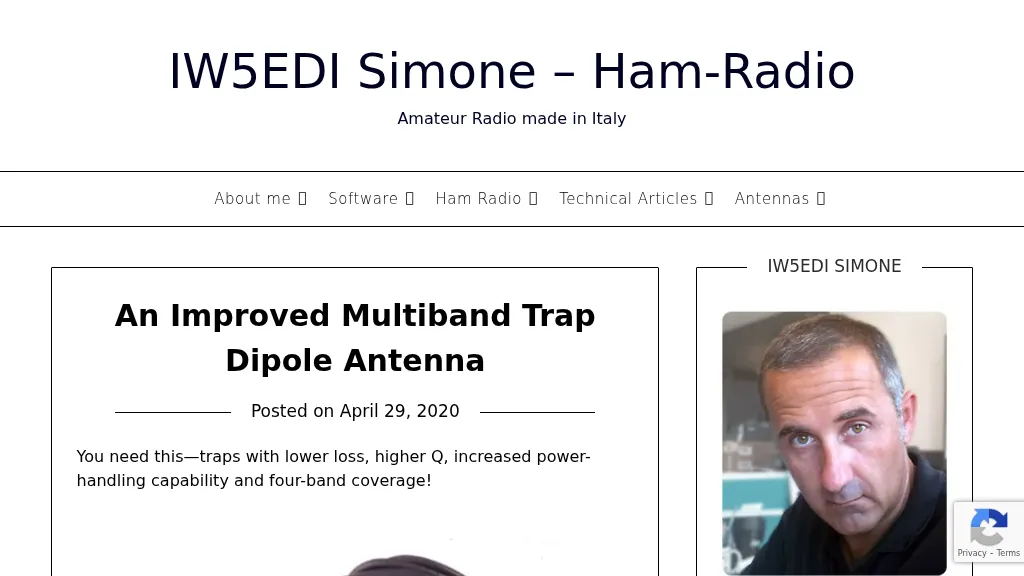 An Improved Multiband Trap Dipole Antenna