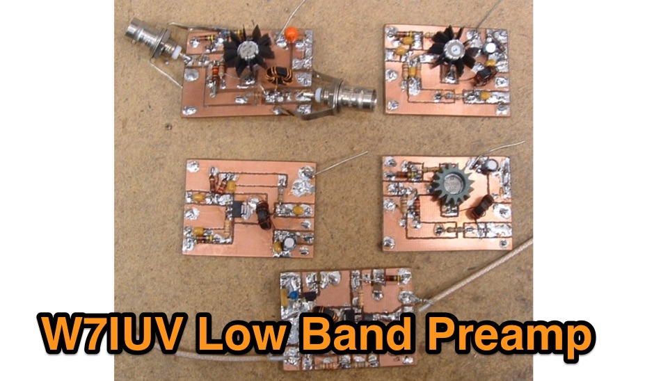W7IUV Low Band Preamp