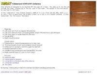Sidemount VHF/UHF Antenna