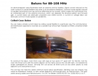 Simple 75 ohm Coax Balun
