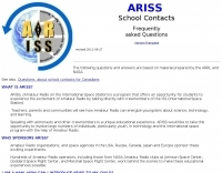 ARISS School contacts FAQ