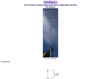 Ground Plane antenna for 50 Mhz
