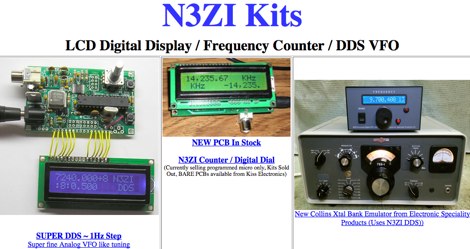 LCD Digital Dial DDS VFO