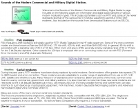 Sounds of the Commercial and Military Digital Station