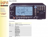 RigPix Database - Yaesu - VR-5000