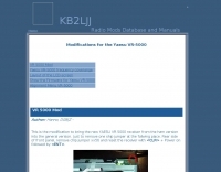Modifications for the Yaesu VR-5000
